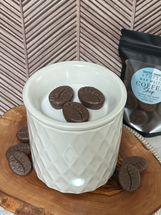 Coffee Shop Scented Wax Melts, Oversized Coffee Beans